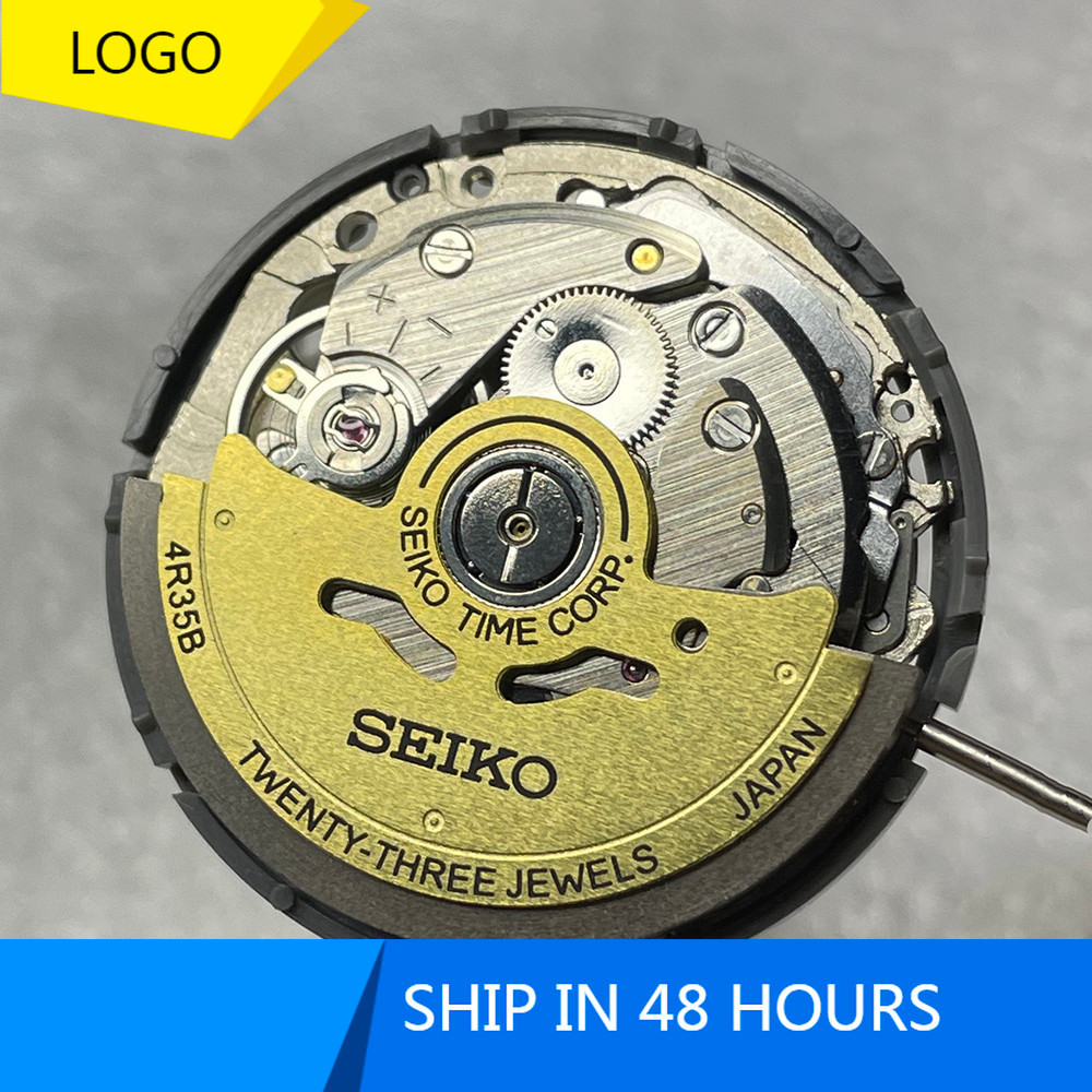 ZX Modification NH35 Mechanical Movement with Golden Rotors Plate Japan ...