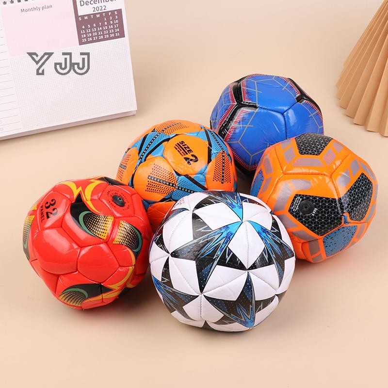 yangjianjun＞ 15CM Mini Football Inflatable Soccer Balls Size 2 Kids ...