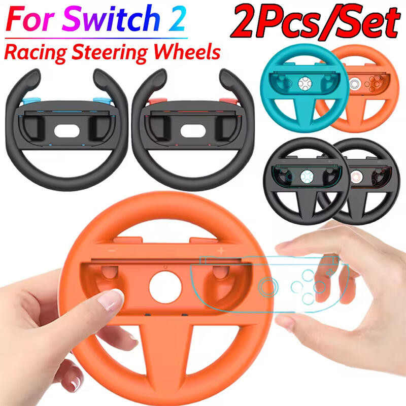 [READY STOCK] 2Pcs Racing Steering Wheels Grips for Nintendo Switch 2 ...