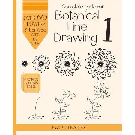 Complete Guide Book for Botanical Line Drawing 1 A | Shopee Philippines