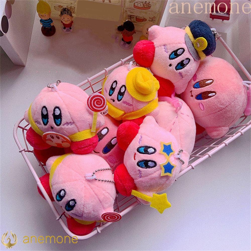 ANEMONE Star Kirby Plush Keyring Soft Holiday Gift Keychain Dolls