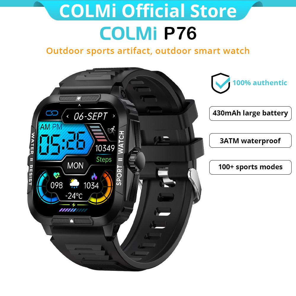 Bluetooth Smart Amazon Men's Smart Watches COLMI P76 Smart