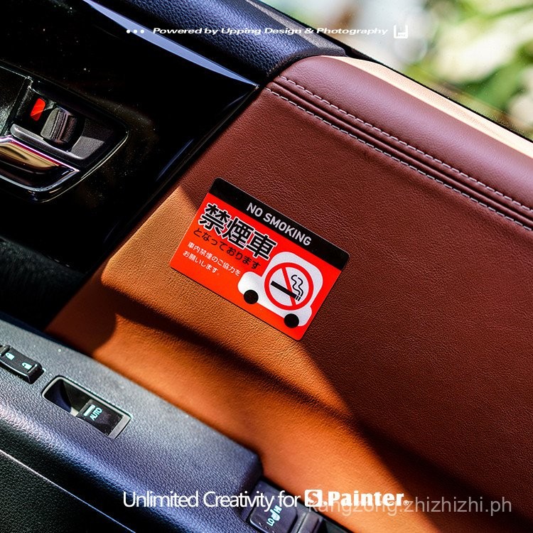 New Product SP Bumper stickers JDM Style No Smoking Car Sticker Please ...