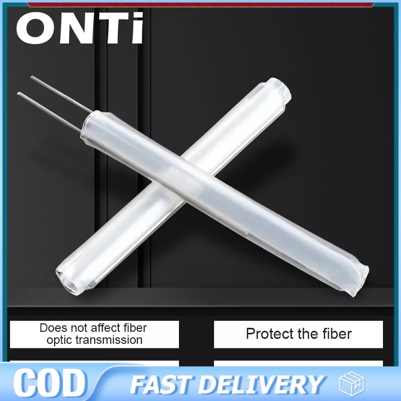200PCS 60MM Double Core Heat Shrinkable Optic Fiber Splice Fusion ...
