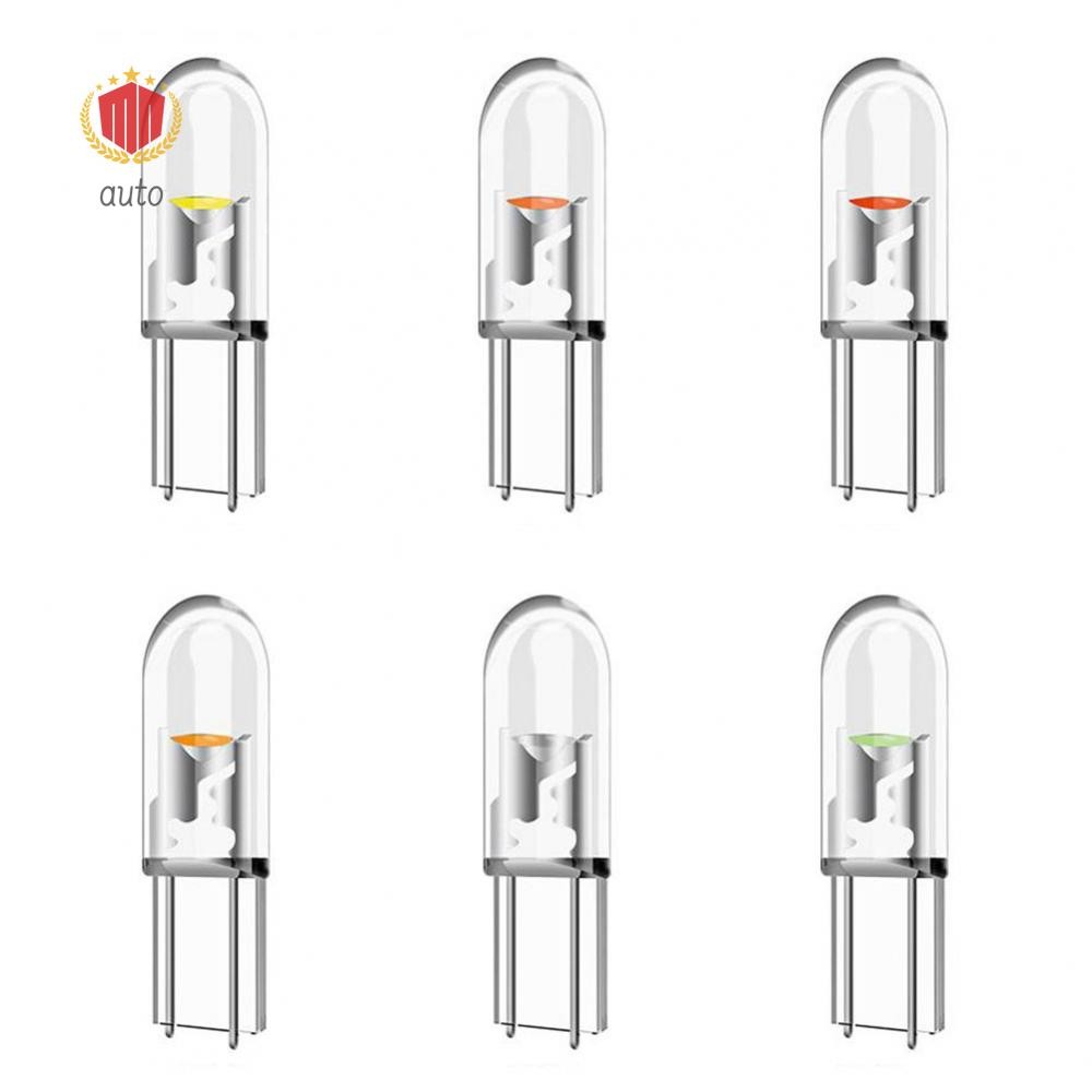 10 Pack T5 LED Indicator Lights for Cars and SUVs with Stable Current ...