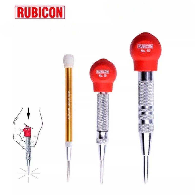 RUBICON Automatic Center Punch Glass Breaker Window Puncher Drill Bit ...