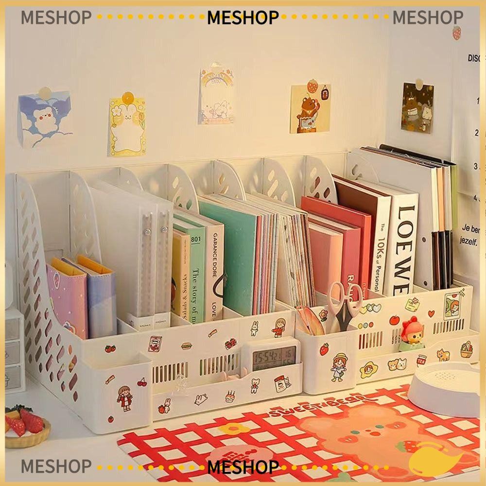 MESHOPPH Student Book Stand, Ins Removable Desktop File Storage Box ...