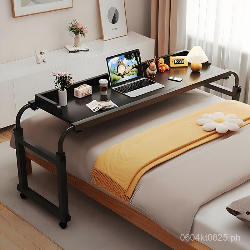 Bedroom p Movable Bedside Table Adjustable Small Computer Desk Office ...