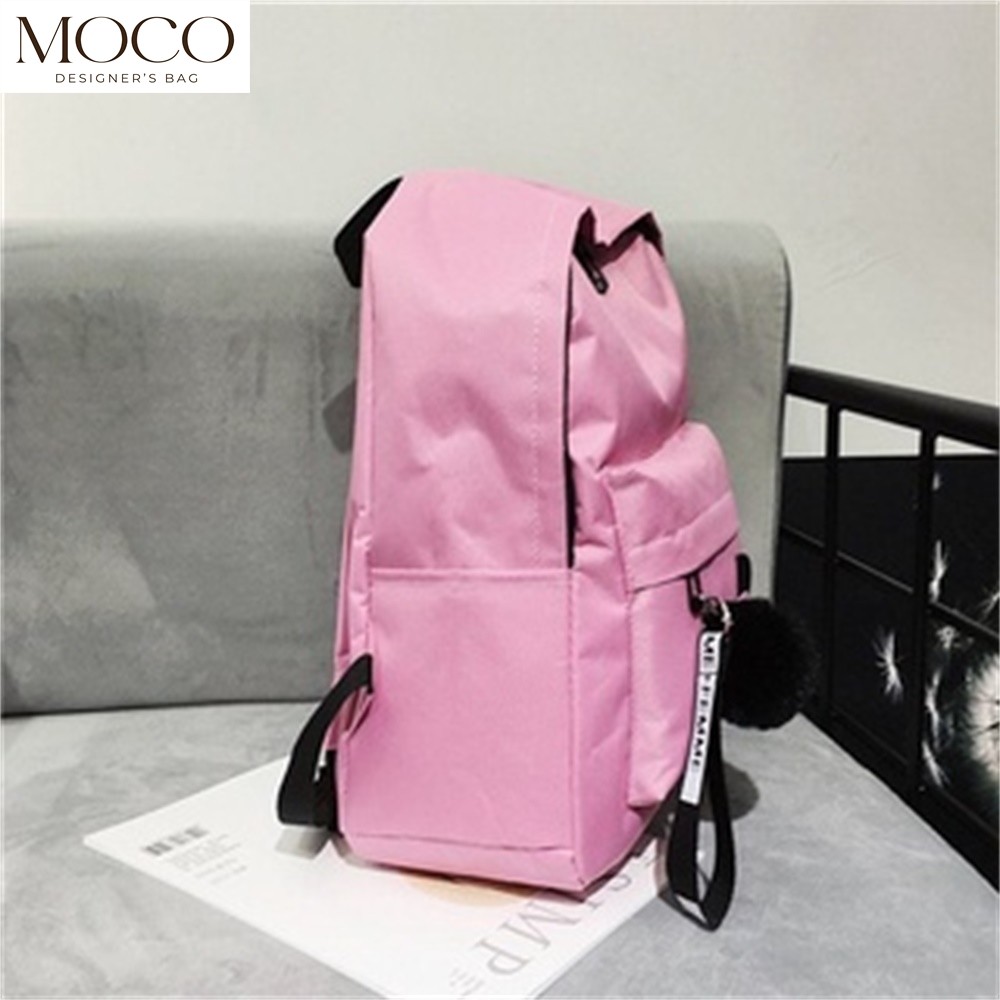 MOCO Backpack For Women Korean Style Fashion Nylon School Bag L0013 ...