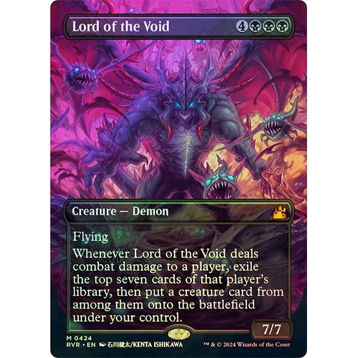 EDH PlayTest cards - Lord of the Void (Black) | Shopee Philippines
