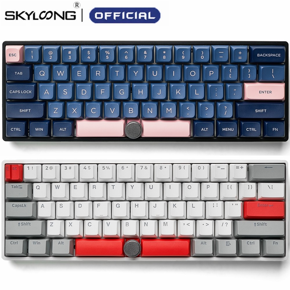 SKYLOONG GK61 PRO USB +BT+2.4G Mini Portable 60% Mechanical Keyboard ...