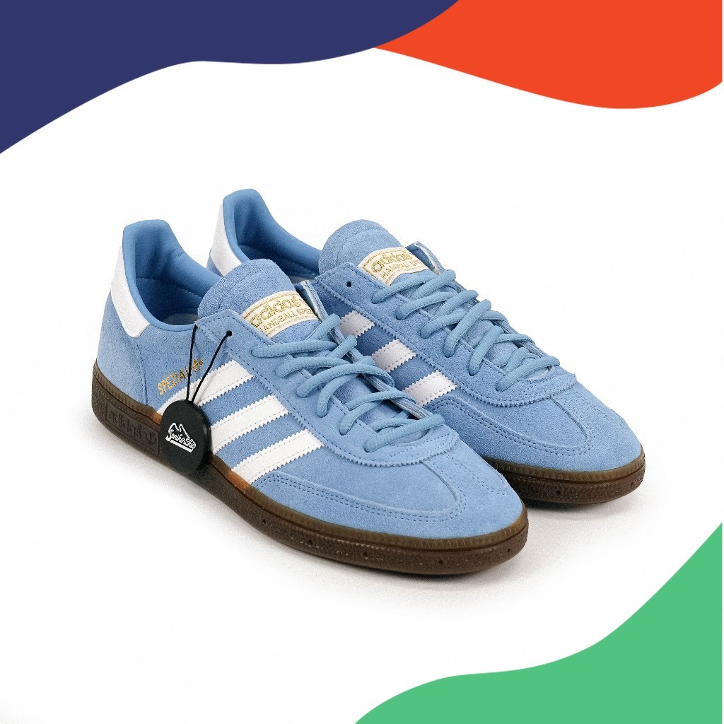 Handball Spezial Light Blue Desain Klasik Suede | Shopee Philippines