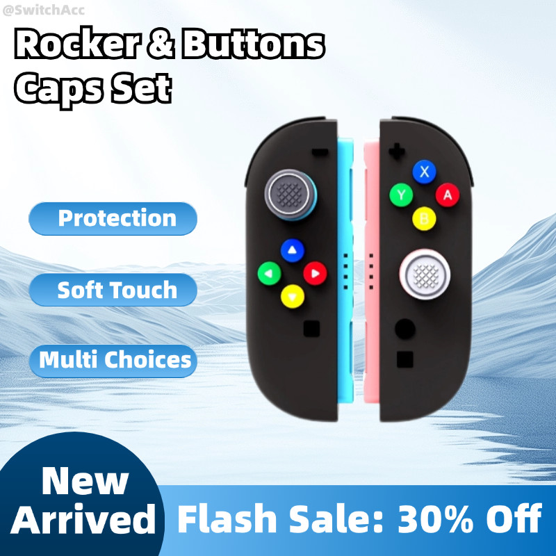 Switch Rocker Caps Set for Nintendo Switch 2/ 1/ OLED Local Stock ...