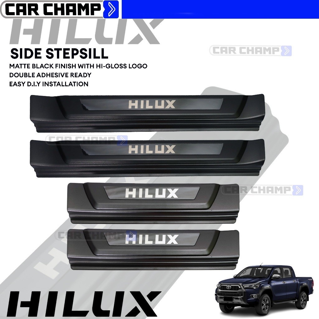 Toyota Hilux/Revo/Conquest 2016 to 2025 OEM Side Stepsill/Door Step ...