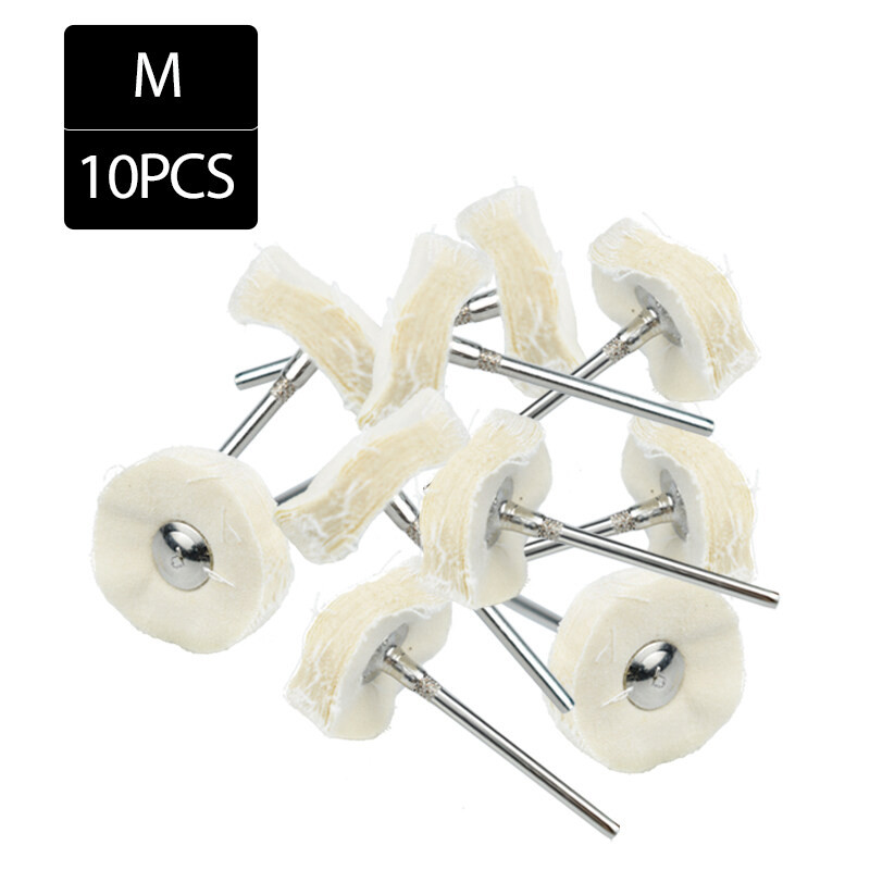 10PCS Lab Brush Polishing Wheel Polishers for Rotary Tools 2.35mm Shank ...