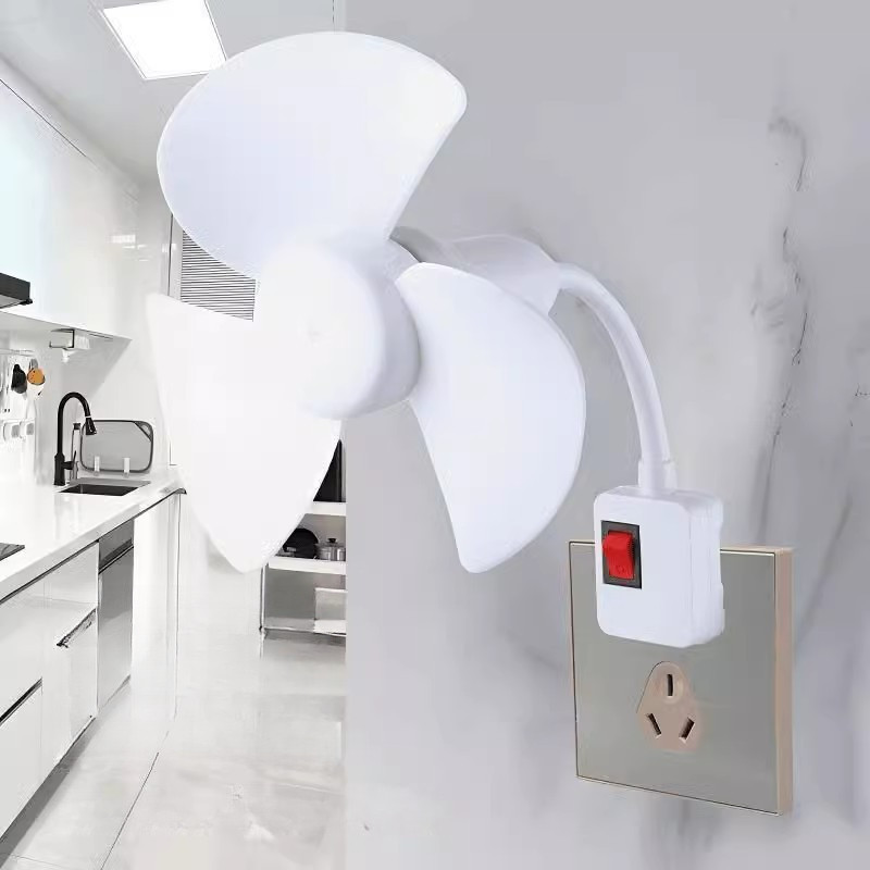Portable 360° Bending E27 Socket Fan Can Change Direction Home Portable ...