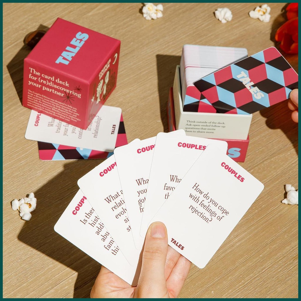 Couples Questions Card Game Intimacy Conversation Cards Fun Deep 
