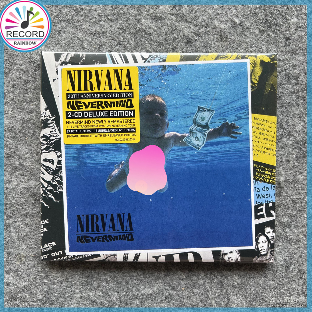 Nirvana Nevermind Original 2CD Brand New Album [Sealed] | Shopee ...