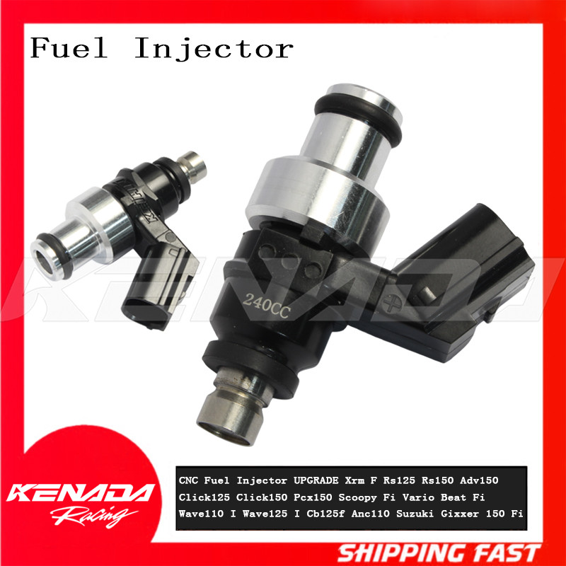 CNC Fuel Injector UPGRADE Xrm F Rs125 Rs150 Adv150 Click125 Click150 ...