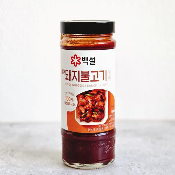 CJ Beksul Bulgogi Sauce - Beef / Spicy Pork - 290g or 840g Korean Sauce ...