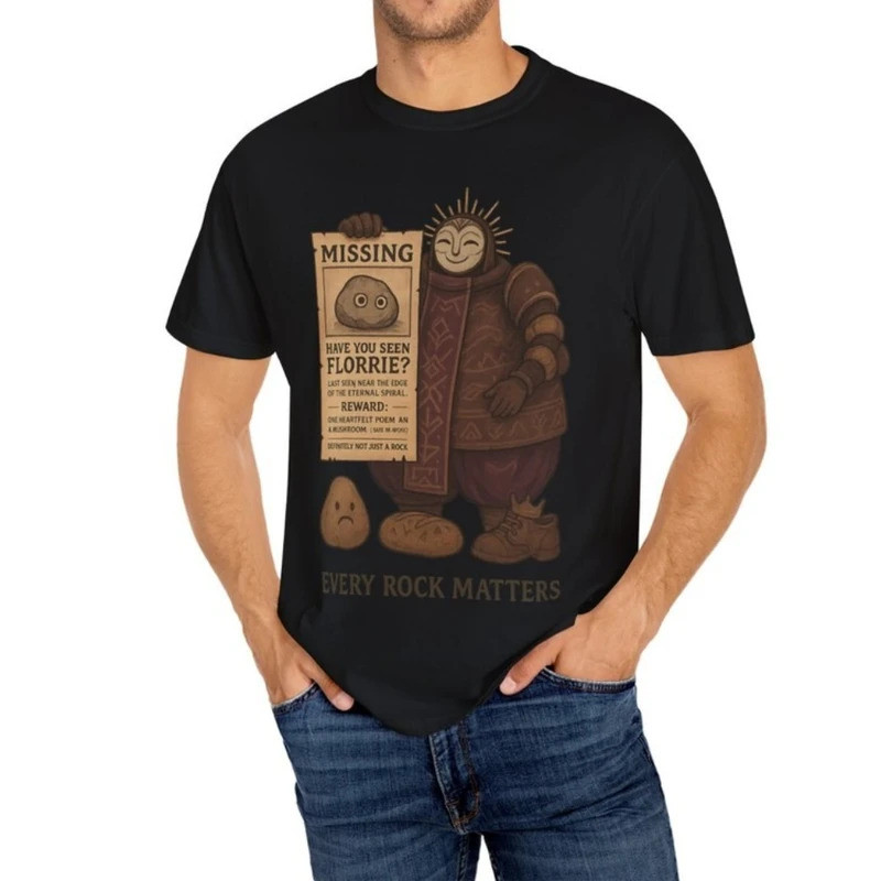 T-shirt Clair Obscur Expedition 33 – Cotone 100%, Lavata Effetto Vintage, Girocollo A Costine, Taglio Sportivo E Traspirante