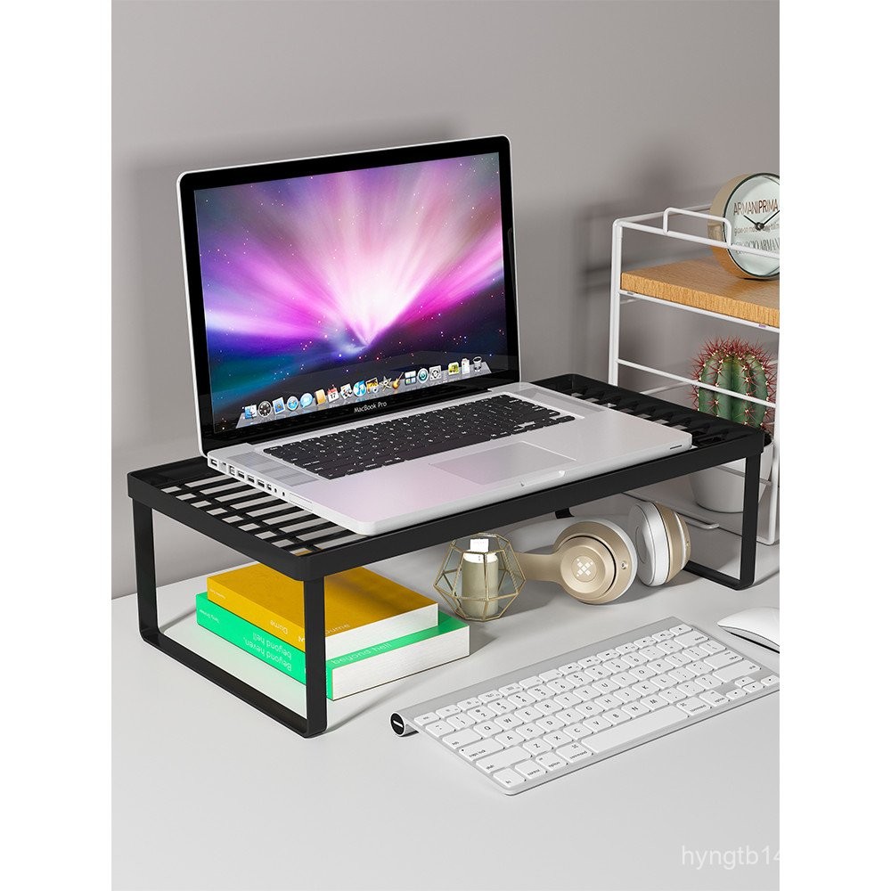 Computer Monitor Stand Laptop Holder Cooling Rack Desktop Computer ...