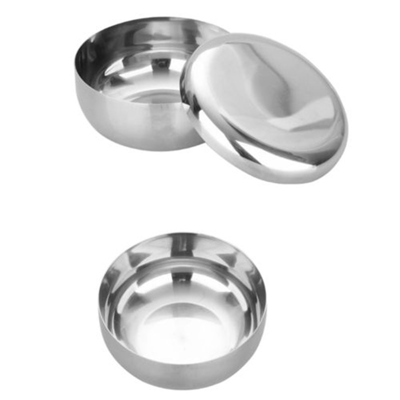 ⭐ Hot selling ⭐ Korean Stainless Steel Rice Bowl Dish Korea Warm Bowl ...
