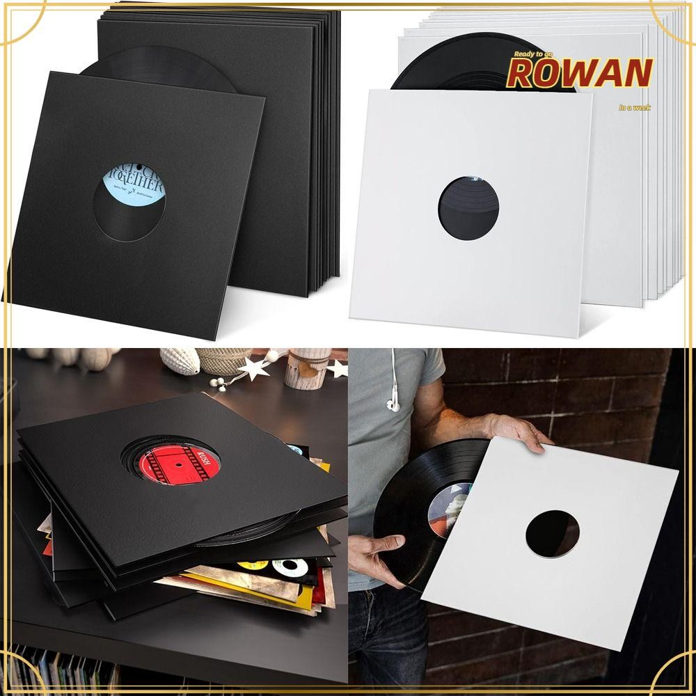 FLORESPH LP Vinyl Record Cover, Kraft Paper 7/10 Inch Vinyl Records ...