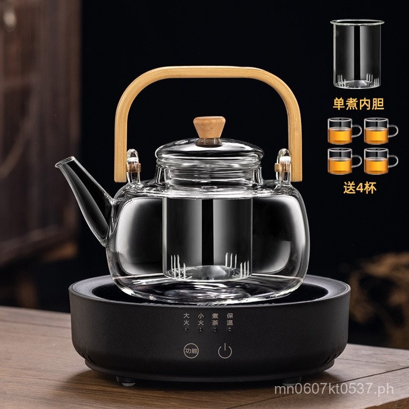 Tea Brewing Glass Set for Making Tea2024Household Electric Kettle for ...