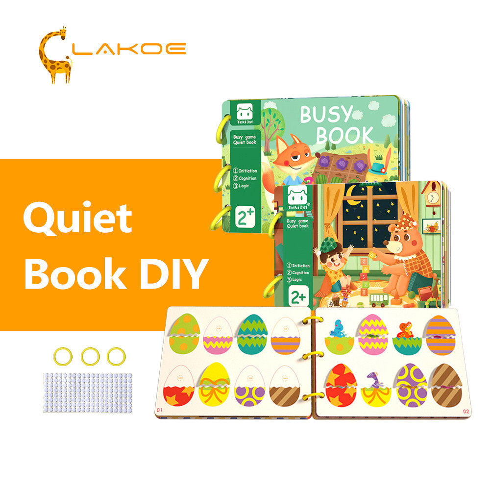 KAYDEN STORE LAKOEOFFICIALMALL DIY Children's Educational Book Quiet ...