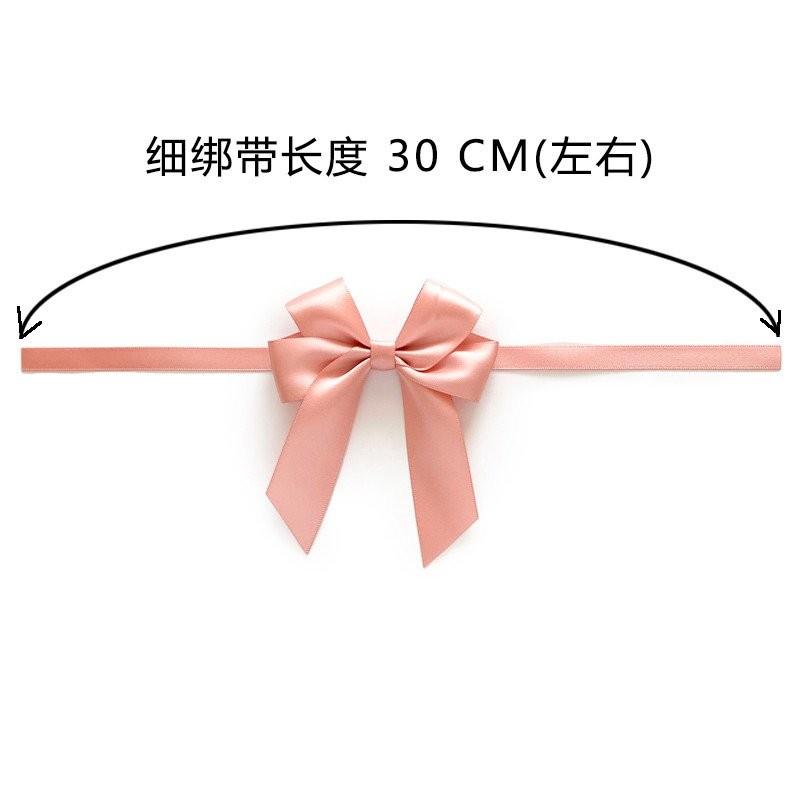 8/9CM Finished Bow Tie+Thin Ribbon Finished Product Decoration Gift ...