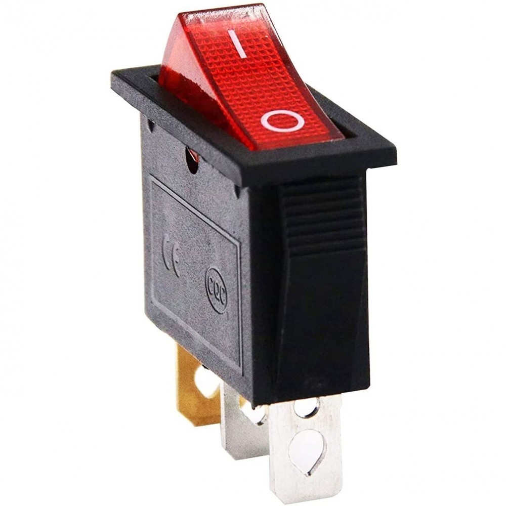 Rocker Switch Plastic 1 Piece 15A 250V 2nd Gear Easily Installed High ...