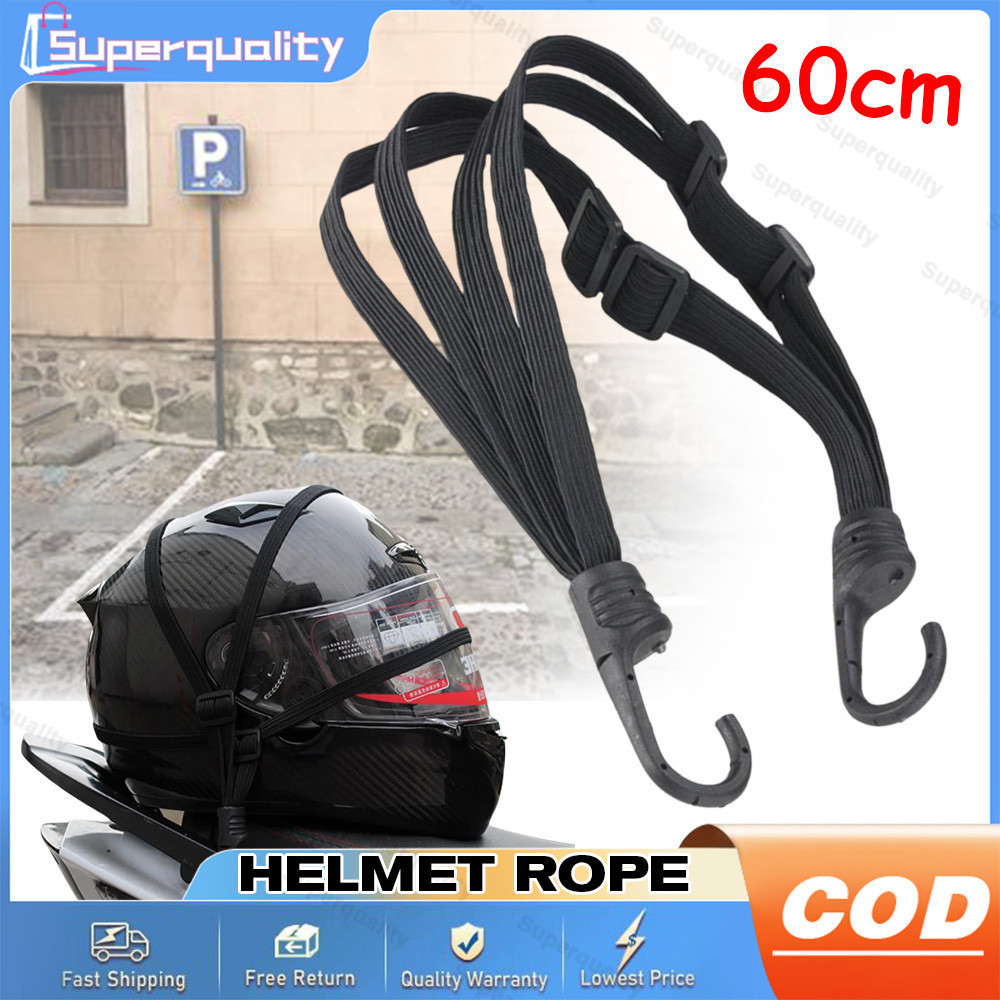 Motorcycles Strength Retractable Helmet Luggage Elastic Rope Strap with ...