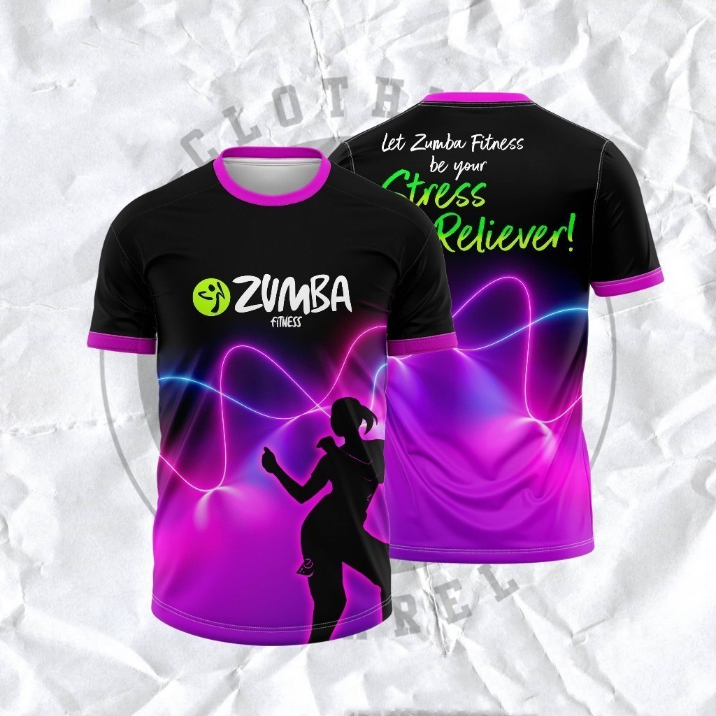 2025 New Love Zumba Summer Women's T-Shirt Drifit Zumbawear Breathable ...