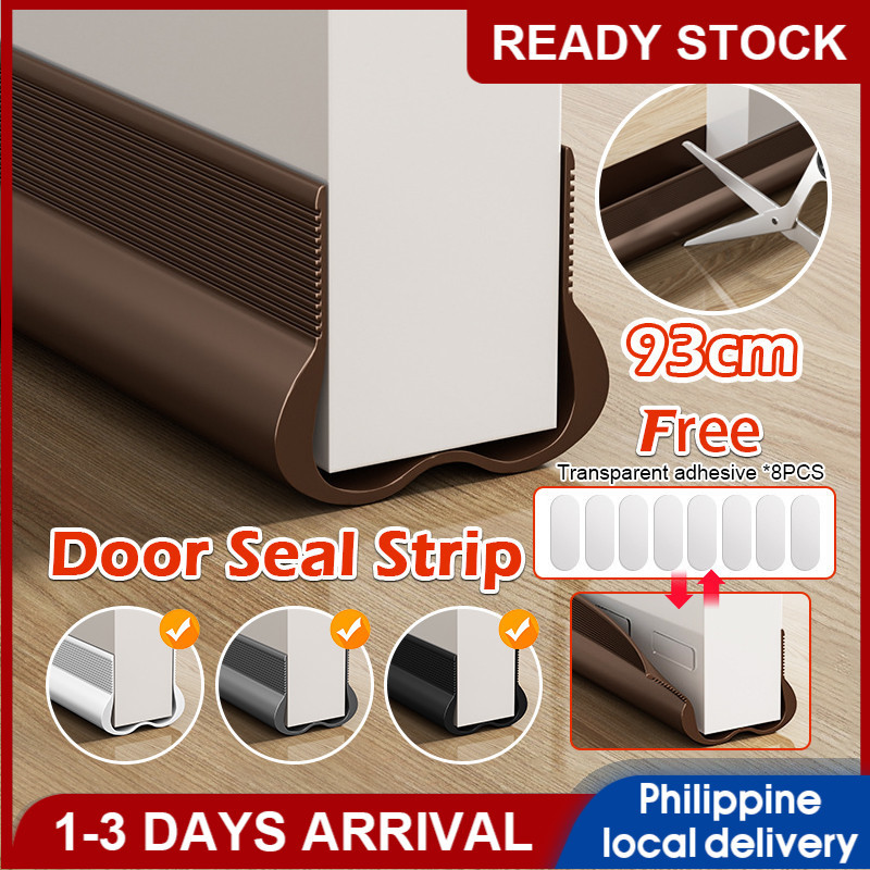 93cm Door Strip Door Bottom Gap Silicone Rubber Door Draft Strip 