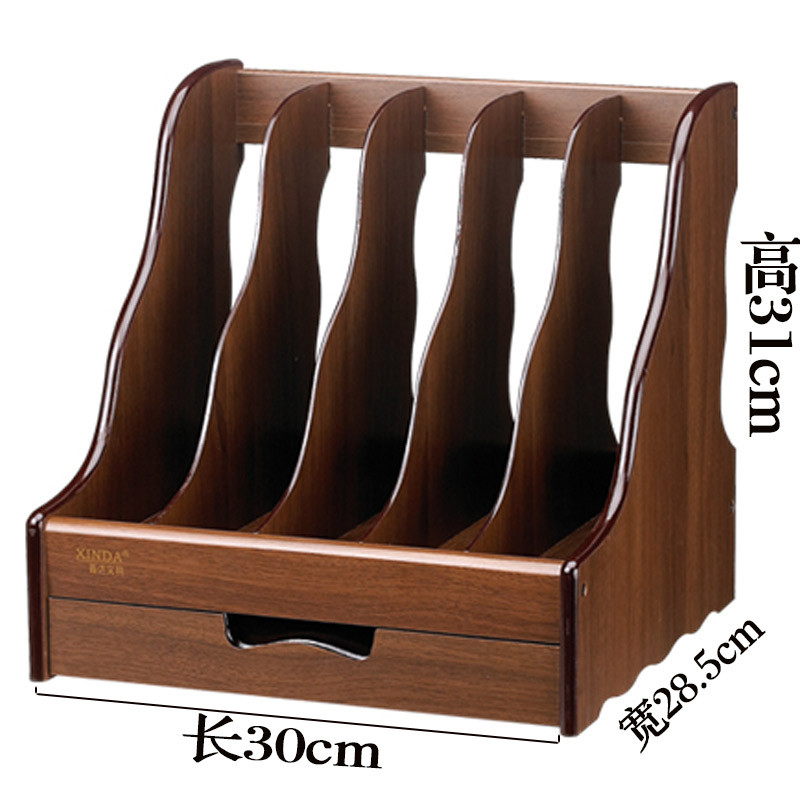 File Folder File Frame Document Rack Four-Grid Document Rack File ...