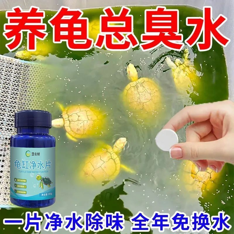 2025 New Style Turtle Tank Water Purification Tablets Breeding Turtles ...