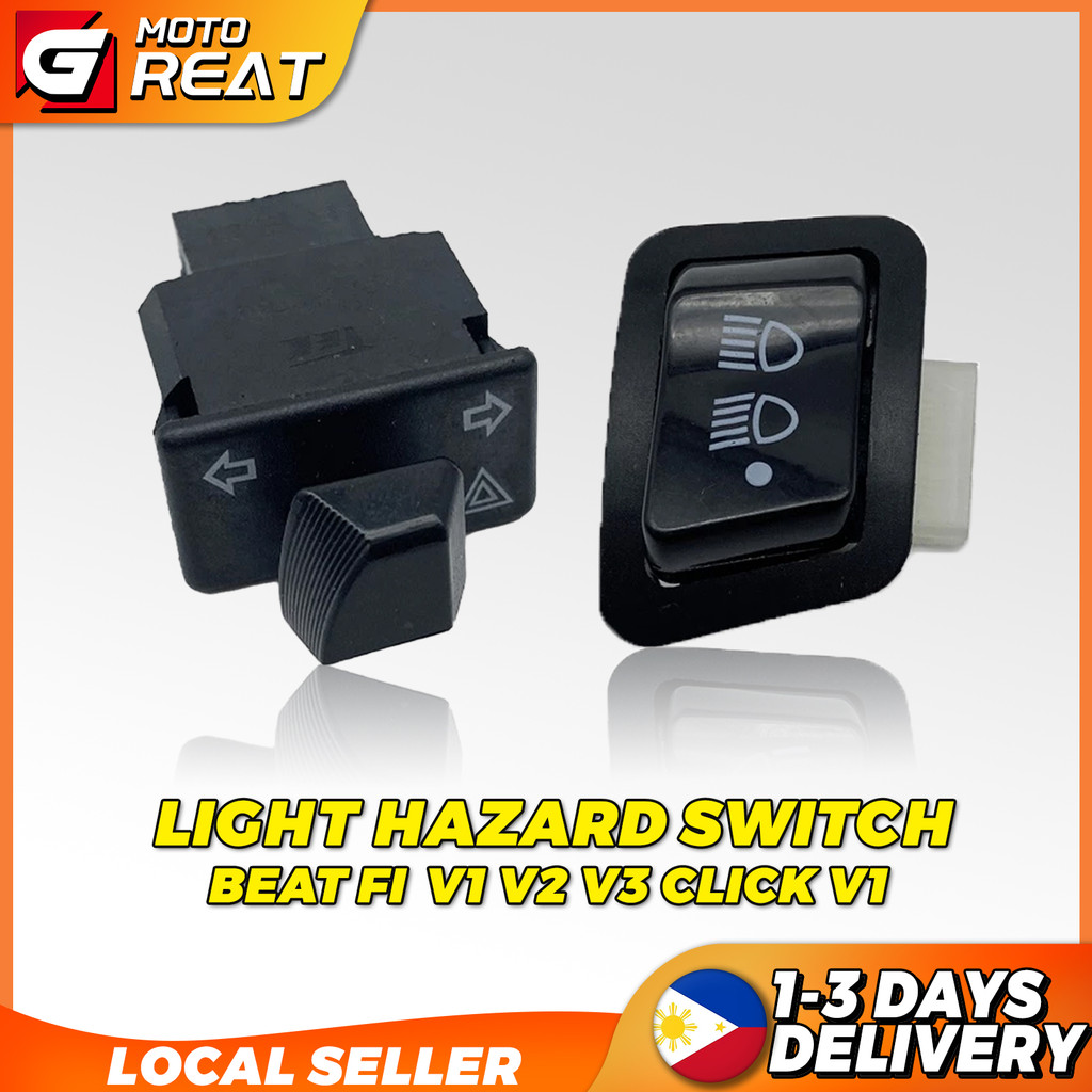 Hazard Switch For Honda Beat Fi V1 V2 V3 Click V1 Turn Signal + Built ...