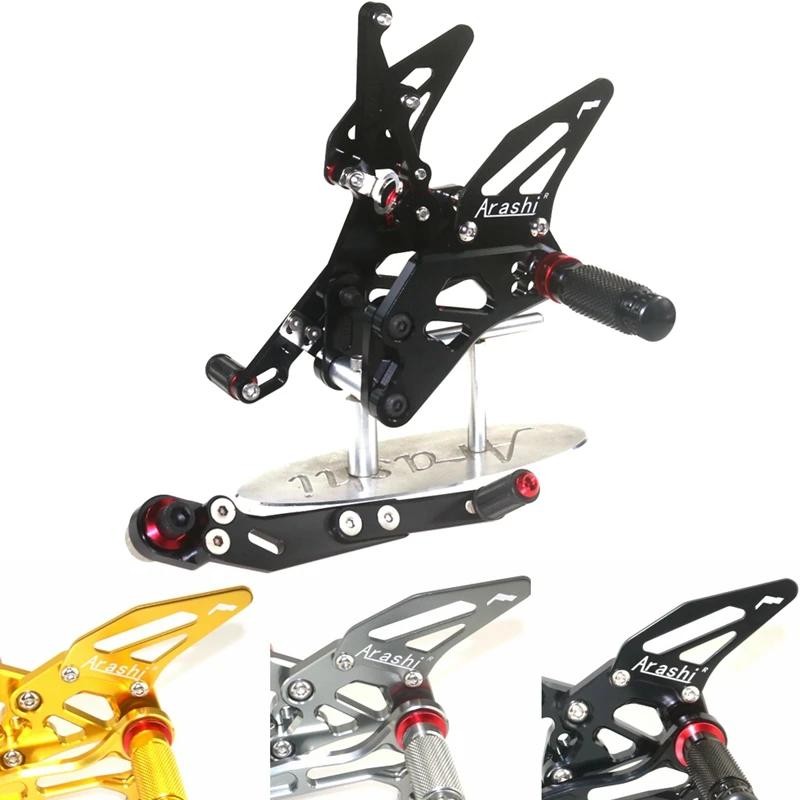 Motorcycle CNC Adjustable Rear Set Foot Rest For SUZUKI GSXR1000 2009 ...