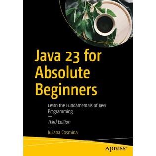 Java 23 book for Absolute Beginners 3rd edition A | Shopee Philippines