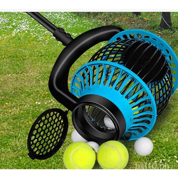 Multi-Functional Tennis Ball Picker – Holds 80 Balls, Converts To ...
