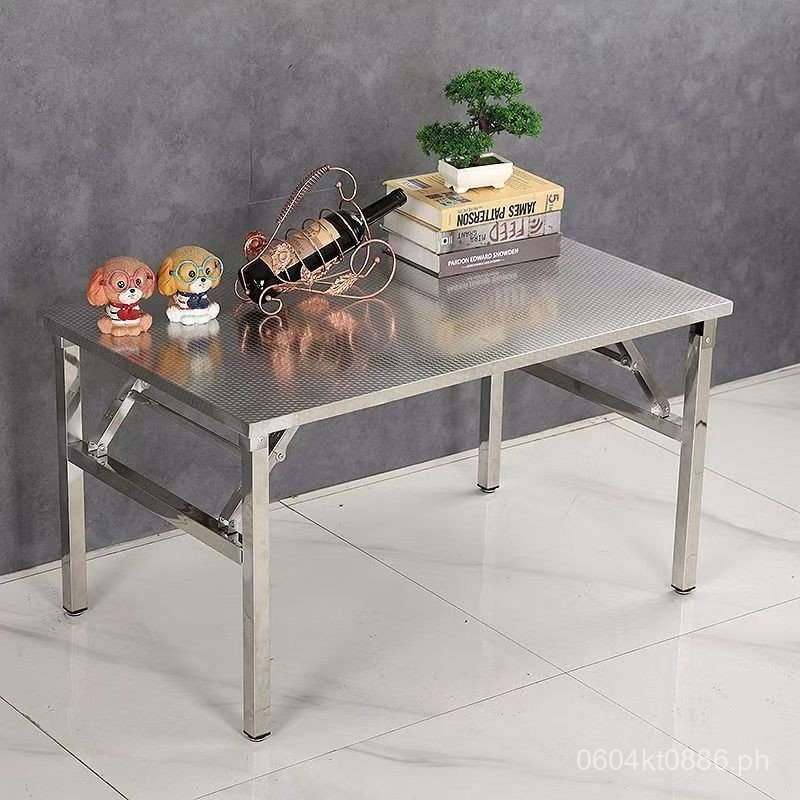 Small Square Folding Table Portable BBQ Table Night Market Outdoor ...