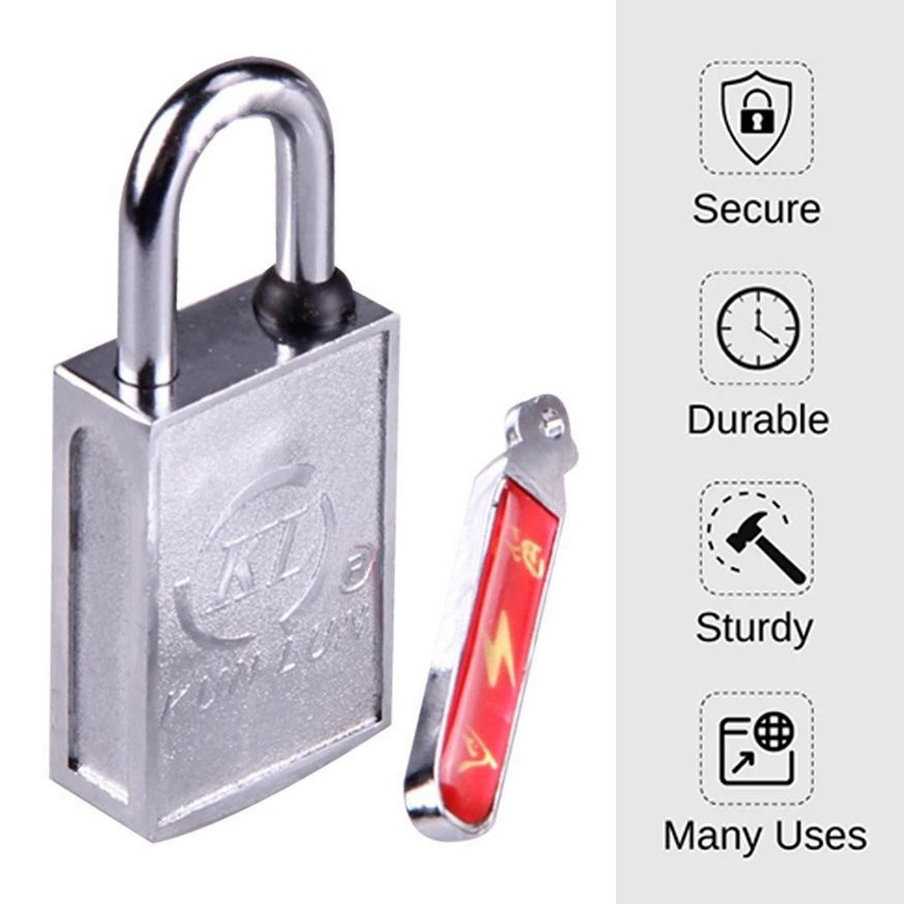 Meter Box Sturdy Security Padlock with Key for Cabinet Anti Theft Door ...