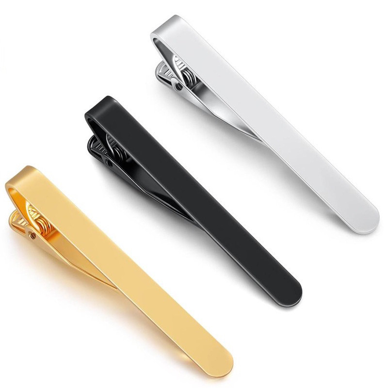 Men Copper Tie Clip Men's Fashion Necktie Pin Clipper Pin 领带夹 (Type 5 ...