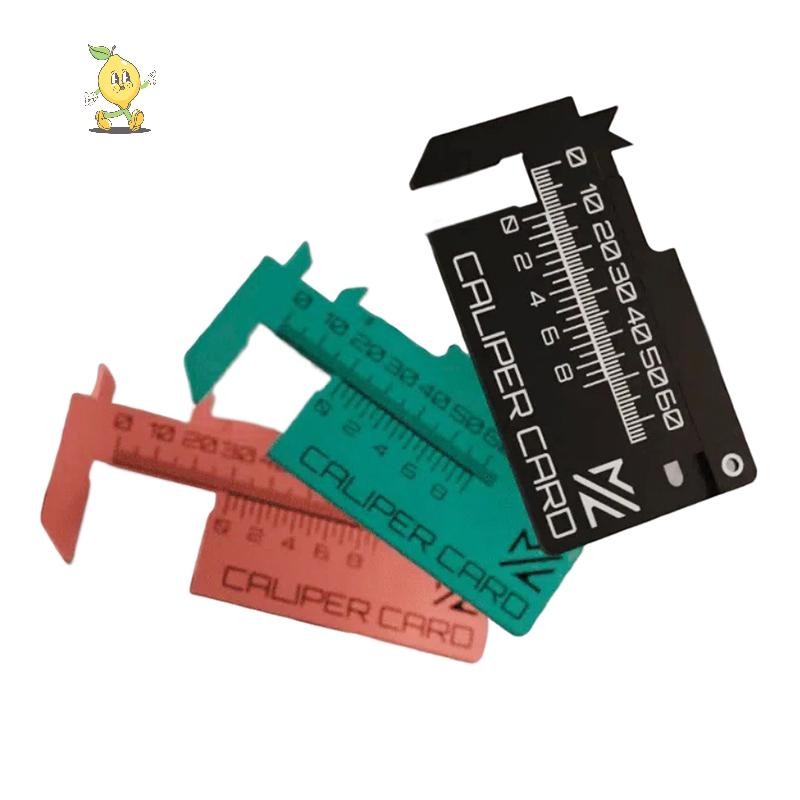 [ruiqingzhubbb] 3D Printed Caliper Card Mini Sliding Vernier Caliper ...