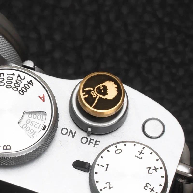 Camera Brass Shutter Release Button for Fujifilm XT5 XT20 100Vi 100V ...