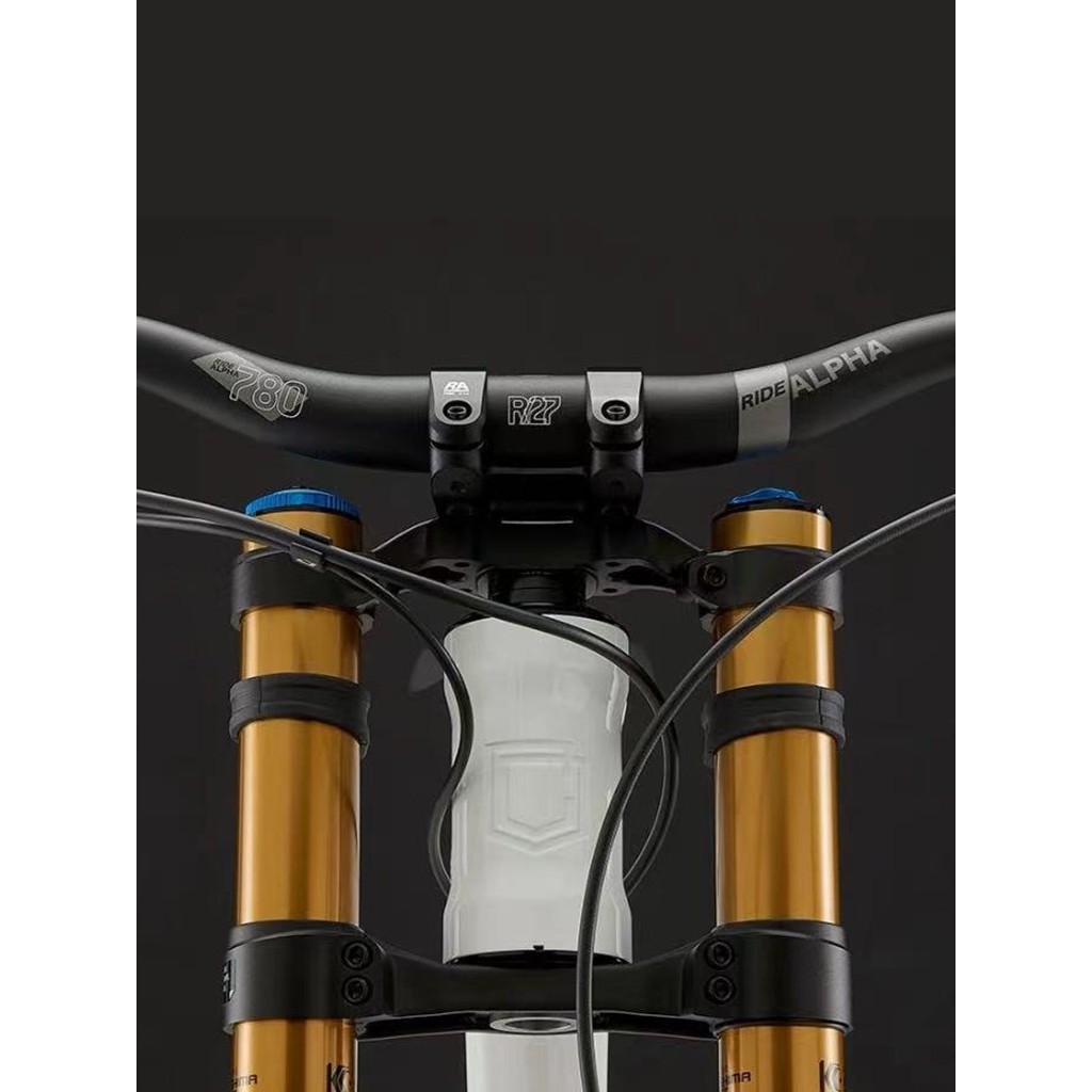 RIDE ALPHA Alpha Mountain Bike Off-road Downhill Bike Handlebars Short ...