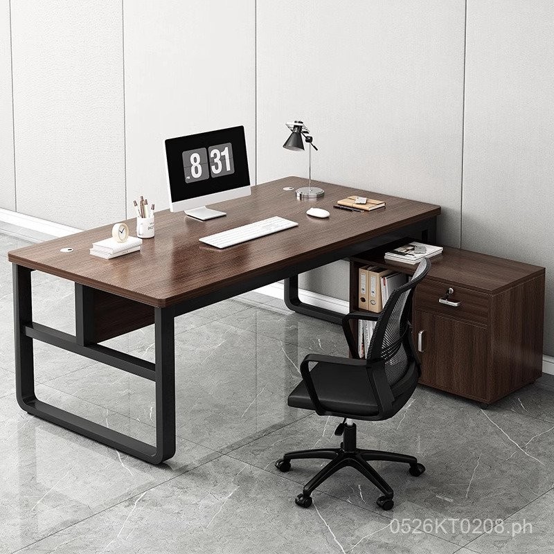 Double Desk Simple Bedroom Computer Desk Staff Table Home Modern Simple ...