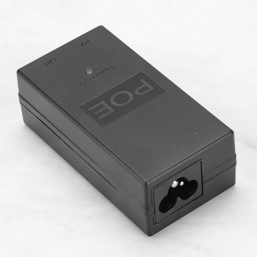 2pcs 24V 0.5A 12W Desktop POE Power Injector Ethernet Adapter ...