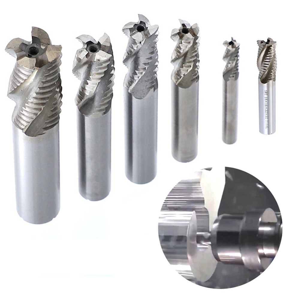【DOLL Ready】Solid Carbide 4 flutes CNC end milling Cutter Router Bit ...